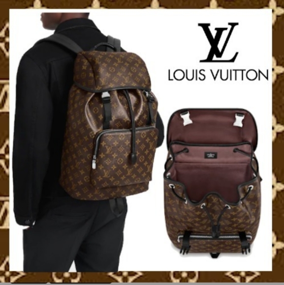 Louis Vuitton Men's Zach Backpack Damier Graphite - Pre-Owned Mint Condition